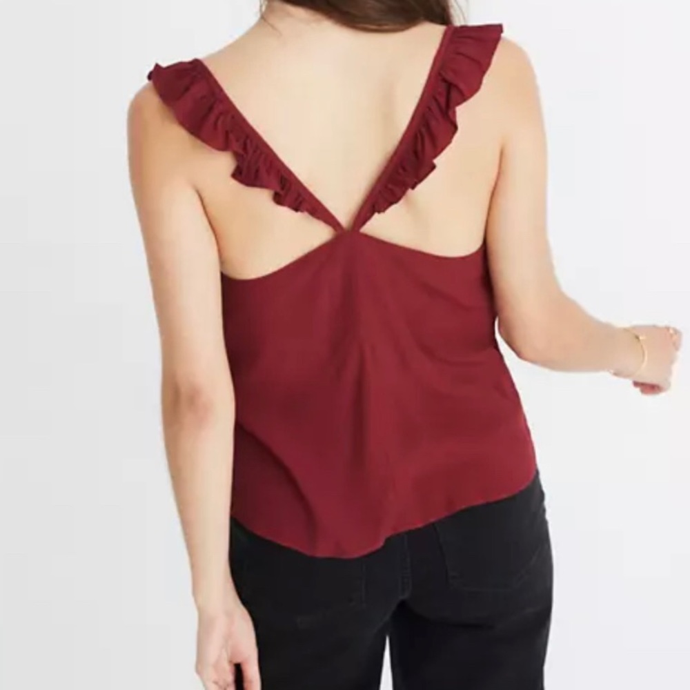 Madewell Ruffle-Strap Cami - Picture 2 of 8